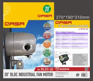 Qasa 20" BLDC Industrial Fan Motor