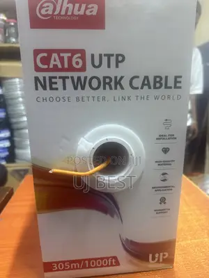 Dahua Utp Cat6 Cable 23awg Pfm922i-6un-c
