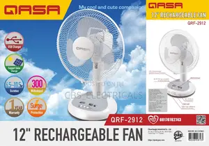 Qasa 12" Rechargeable Fan