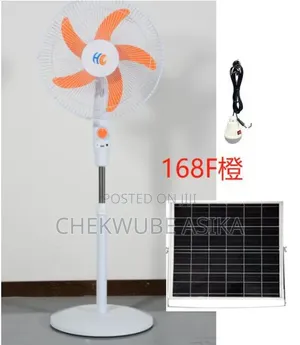 Solar Fan With Panel With a Doctor and Extra Ball