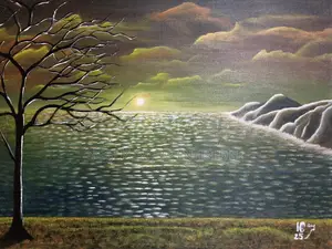The Sunset Original Art