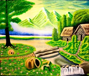 Golden Hour Solitude" "Golden Hour Solitude Original Art