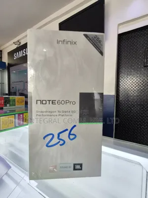 New Infinix Note 60 Pro 256 GB Blue