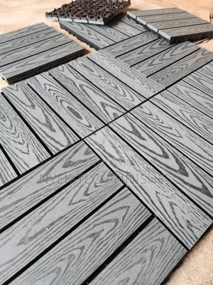 Diy WPC Deck Tiles for Indoor and Outdoor Floors
