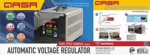 Qasa Automatic Voltage Regulator (Avr-pro 5000va Digital)