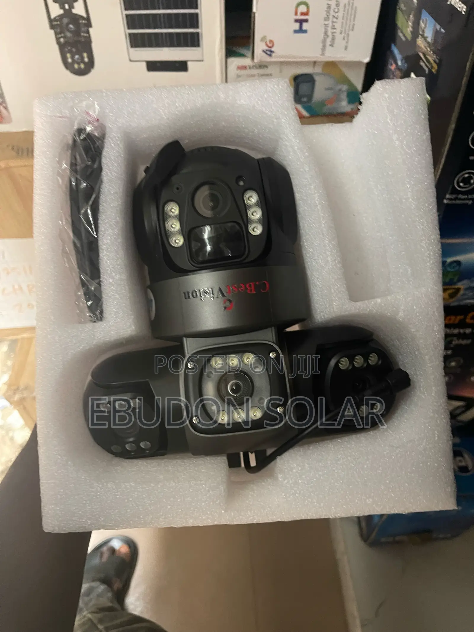 Solar Light With Camera 450watts