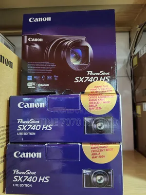 Sx 740 Canon Camera (New)