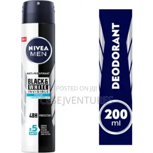 Nivea Men Deodorant B W Fresh Spray - 200ml