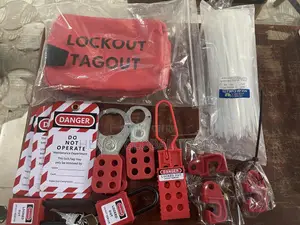 Potable Safety Lotto Lockout Tools Set &Padlock Kits