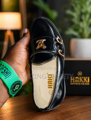 Haki Boy Corporate Covered Shoes
