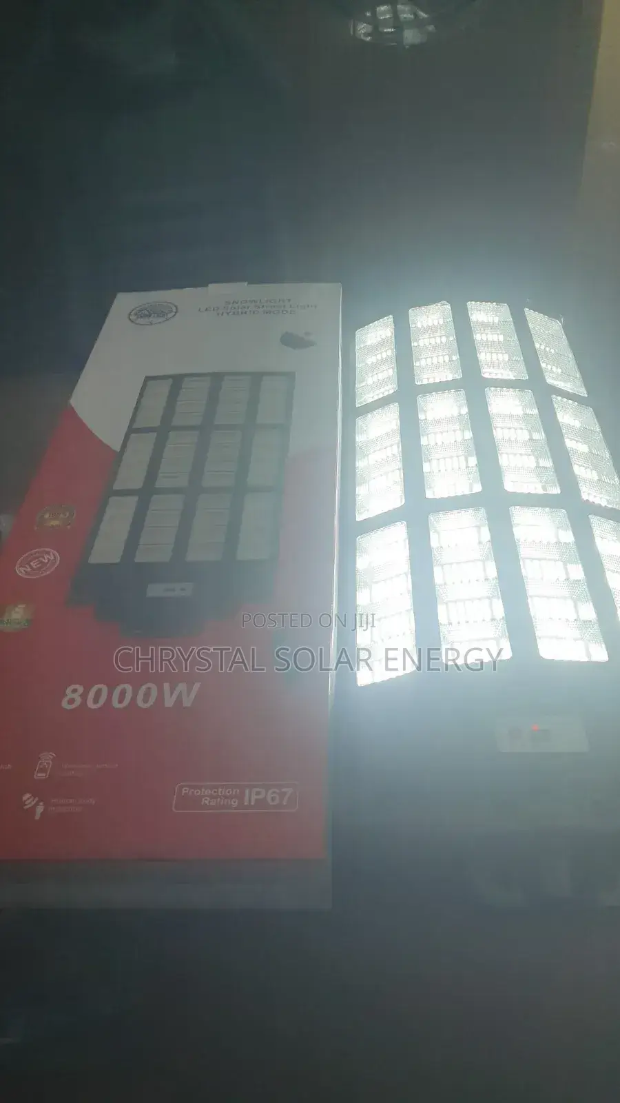 8000watts Solar Flood Light With Remote Control