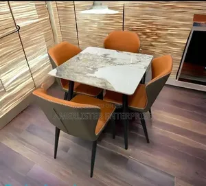 Marble Top Dining Set