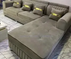 Luxury 5-seater L-shaped Sofa With Chaise Lounge