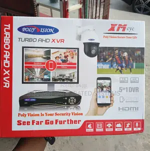 Polyvision 4 Channel DVR 1080p H265 With Hdmi Lan for Remote View