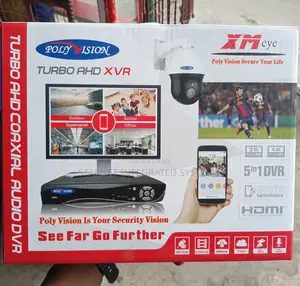 Polyvision 16 Channel DVR 1080p H265 With Hdmi Lan for Remote View