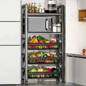 Movable Kitchen Shelf Organiser