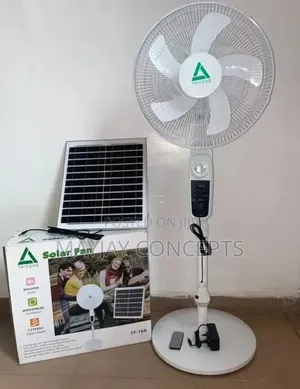 Trifone Tf-16a Solar Fan | 16” Rechargeable + Panel + Remote