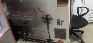 Solar Fan 16” Low Noice Rechargeable Fan