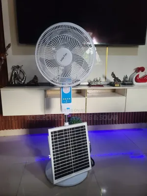 Solar Rechargeable Fan