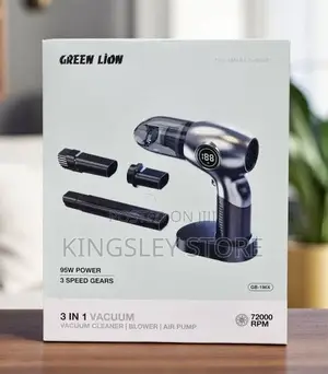 Green Lion 3 in 1 Vacuum Blower - Silver