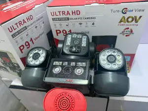 View Point 4-Lens Ai Surveillance Camera – Solar Powered, 4g Wireless