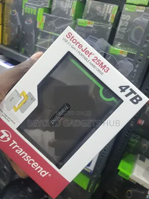Transcend Storejet 25m3 4tb Portable Hard Drive
