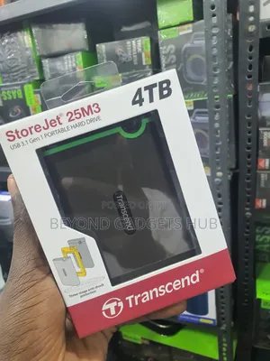 Transcend Storejet 25m3 4tb Portable Hard Drive