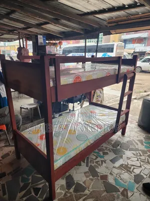 3ftby6ft Wooden Bunk Bed Made With Quality Wood.