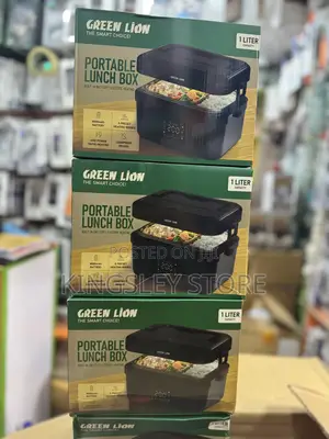 Green Lion Portable Lunch Box With Built-in Battery Electric Heating