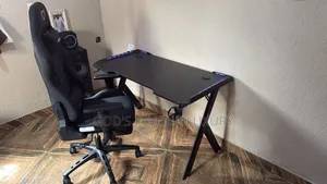 Office Gaming Chair and Desk.