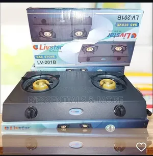Double Livstar Non Stick Gas Burner.