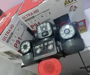 View Point Smart 4-Lens Security Camera | Solar Powered Wireless