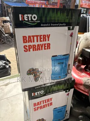 This Is a Reco Branded Battery-Powered Knapsack Sprayer, Typically