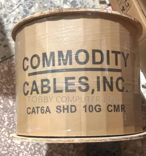 Commodity Cat6a Cable 100% Copper