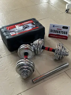 Free Jump Rope With 30kg Dumbbell Set
