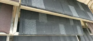 Docherich 01 Black and White Shingle Roofing Sheet