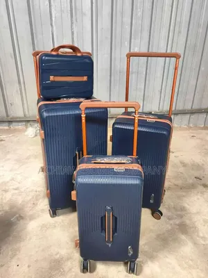 Set of Fancy Unbreakable Rubber Luggage
