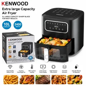 10l / 12l Extra Large Capacity Air Fryer – Silver Crest or Kenwood