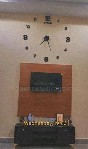3d Decorative Wall Clock