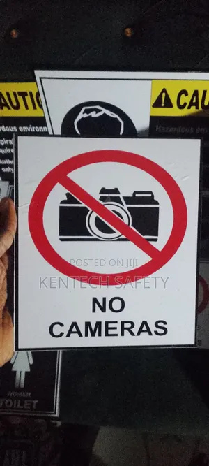 No Camera Safety Items