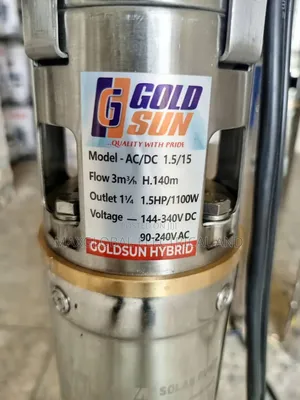 Gold Sun 1.5hp Hybrid Water Pump