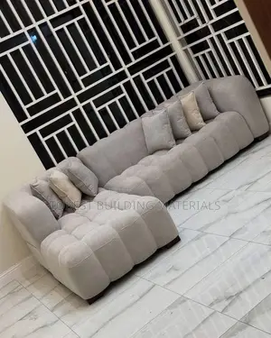 Modern Cloud-Style L-Shaped Sectional Sofa (Light Grey)