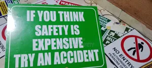 If U Think Safety Is Expensive Try An Accident 15.5x11.6