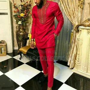 African Men Native 2-Piece Wear