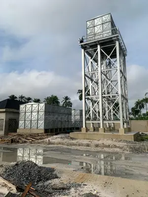 Industrial Water System: Borehole, Storage, Treatment & Distribution