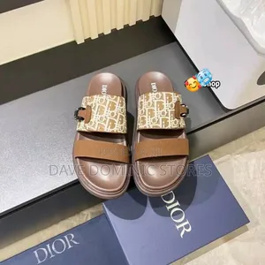 Dior Monogram Letter to Velcro Oblique Sandals