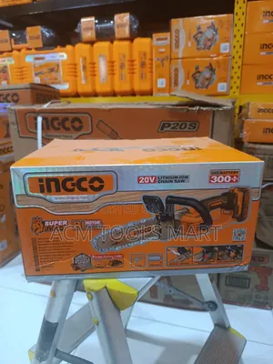 Ingco Cordless Chainsaw Cgsli20581 – 20v Mini Pruner Saw With 5” Bar