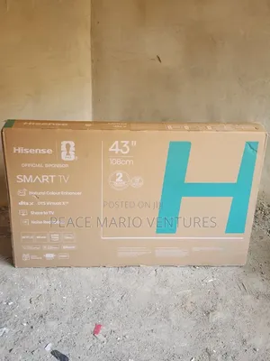 Hisense Quality 43" Smart Television With 2years Warranty