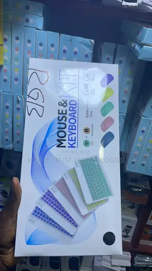 Wireless RGB Light Keyboard Wireless, Bluetooth and Rechargeable