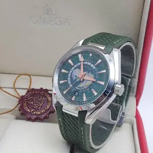 Omega Sea Master Automatic Skeleton Back Watch